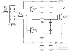 TLP250光耦合器工作原理、引腳圖、內(nèi)部結(jié)構(gòu)、封裝尺寸及應(yīng)用電路詳解